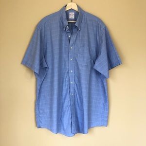 Brooks Brothers Plaid Striped Shirt Sz 18